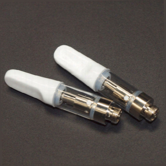 Newest Disposable Oil Cartridge Ccell Ceramic Coil Vape Pen Cartridges 0.5ml Empty Refill Glass Atomizer 510 Thread Vaporizer Dab Pen