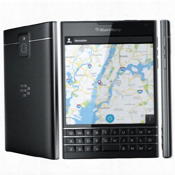 Original Blackberry Passport Q30 4.5inch 4g Tle Cell Phone Blackberry Os 10.3 Quad Core 3gb Ram 32gb Rom Factory Unlocked