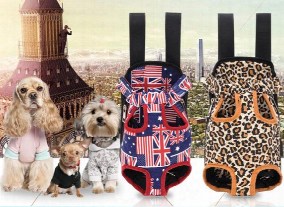 Pet Bag Dog Supplies Cat Carrier Five Holes Backpack Front Chest Backpack Pink Light Blue Black Pet Products