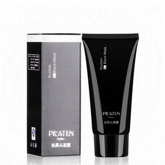 Pilaten Hot Face Care Suction Black Mask Facial Mask Nose Blackhead Remover Peeling Peel Off Black Head Acne Treatments