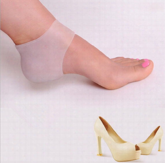 Silicone Moisturising Heel Cracked Foot Care Protectors Tool Socks Gel Socks With Small Holes 1 Pair Foot Care Tool Us03