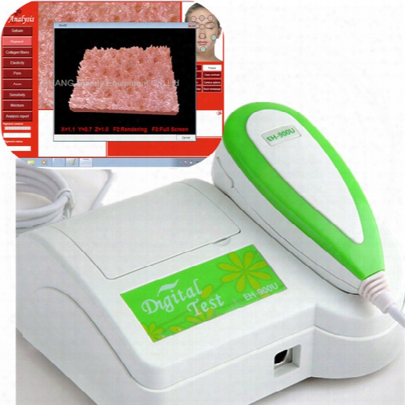 Skin Care New 5.0 Mp Hd Usb 3d Skin Scope Diagnosis Analyzer Facial Skin Moisture Oil Acne Tester Meter Analysis Beauty Tools