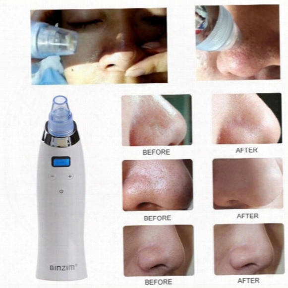 Skin Care Pore Vacuum Blackhead Remover Acne Pimple Withdrawal Vacuum Suction Tool Face Clean Facial Diamond Dermabrasion Machine