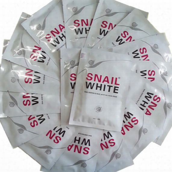 Snail White Silk Face Masks Korea Snail Secretion Filtrate Carrian Filtrate Secretion Skin Care Beauty Facial Whitening Moisturizing Mask