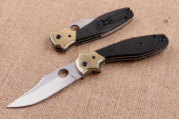 Spider C39 Carbon Fiber Folding Pocket Knife Utility Camping Knife Xmas Gift Knife For Man 1pcs Free Shipping
