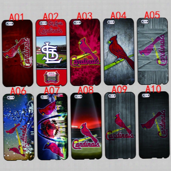 St Louis Cardinals For Iphone 6 6s 7 Plus Se 5 5s 5c 4s Ipod Touch 5 For Samsung Galaxy S6 Edge S5 S4 S3 Mini Note 5 4 3 Phone Cases