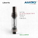 Authentic Itsuwa Amigo Liberty V1-V9 Glass Vaporizer Pen Cartridges Ceramic Coil Vape Cartridge Glass Electronic Cigarette Fit 510 Vape Pens