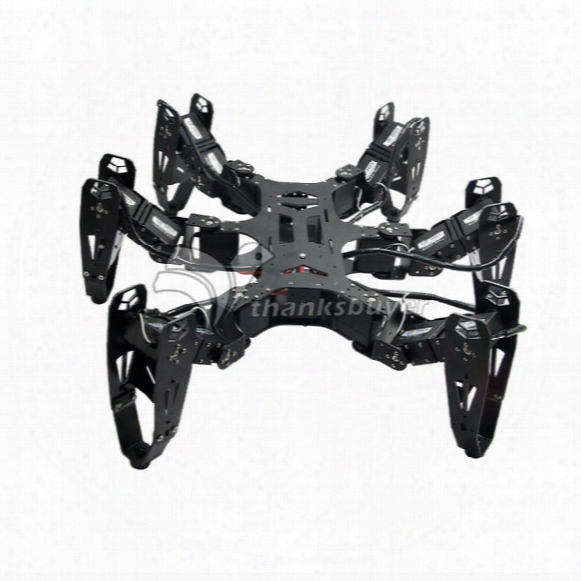 Wholesale- Robo-soul Cr-6 Hexapod Robtics Six-legged 18dof Spider Robot Kit With 20ch Controller Digital Servo
