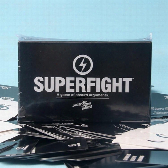 2015 Most Popuar Card Games Superfight 500-card Core Deck Superfight Card Superfight Game Card A Game Of Absurd Arguments Party Game Cards