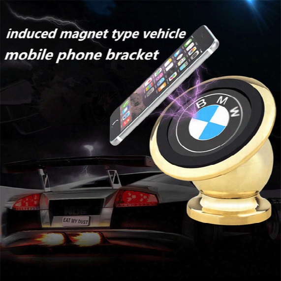 360 Degree Car Holder Cell 2016 New Design Magnetic Universal Car Holder Hot Sale Cell Phone Holders Car Free Shipping