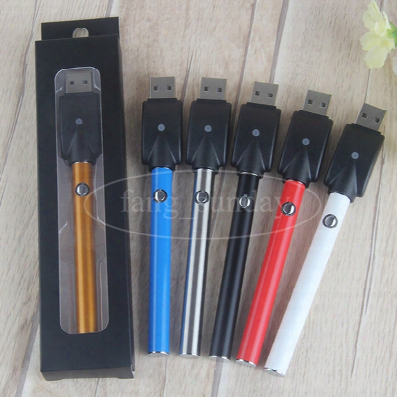 510 Vape Pen Ego T 280 Mah E Cigarette Manual Button Batteries Wholesale Vs Stylus Vape Pen Battery For Ceramic Wickless Cartridge Vaporizer