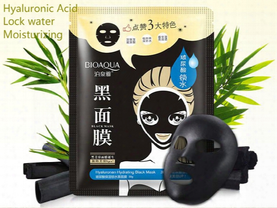 Bioaqua Hyaluronan Hydrating Black Mask From My Scheming Face Mask Moisturizing Facial Mask Skin Care 30g