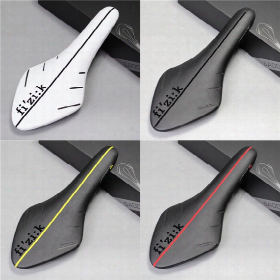 Fizik 00 Full Carbon Cushion Road/mtb Soft Imitation Leather Saddle Bicycle Inlcude Carbon Seat For Long Trip Bike Parts