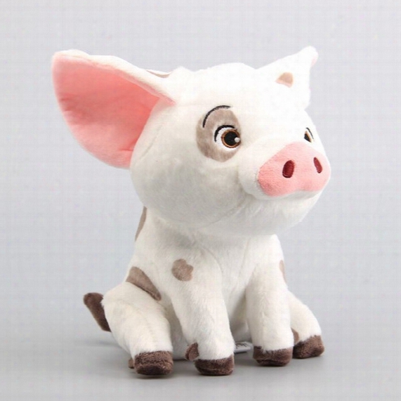 Hot Sale 8" 20 Cm Movie Moana Pet Pig Pua Stuffed Animals Cute Cartoon Plush Toy Dolls Children Gift Wholesale