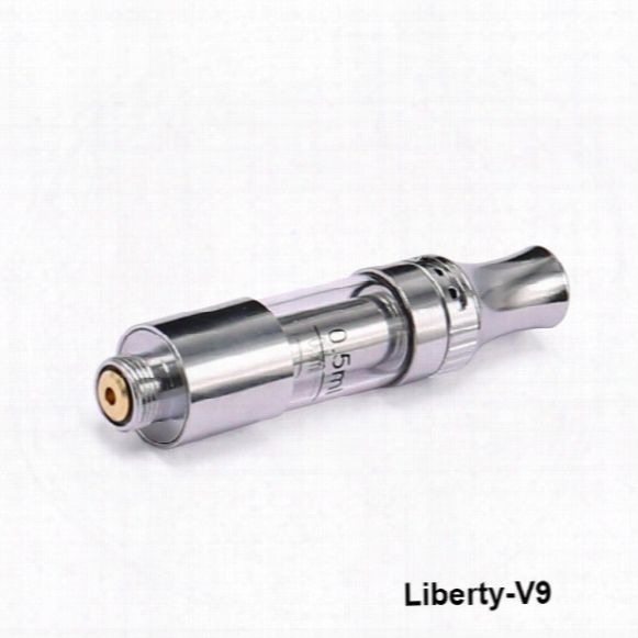 Itsuwa Amigo Liberty V2 V5 V9 Thick Oil/co2 Vaporizer Ceramic Coil Cartridge Glass Tank With Metal Tip