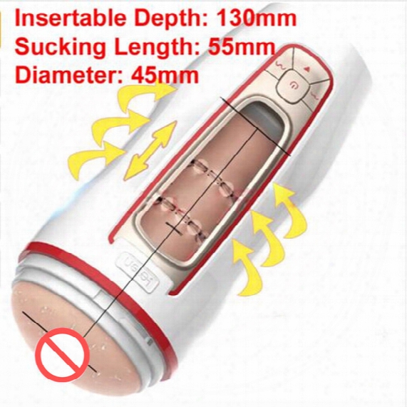 Leten Full Automatic Male Masturbation Cup  Pocket Pussy Artificial Vagina 10 Modes Strong Vibrator Sex Toy Masturbator For Man