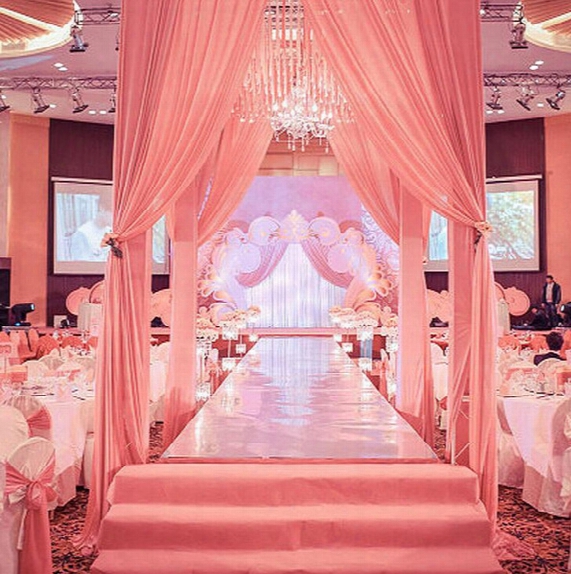 Mirror Carpet 1m Wide Shine Silver Mirror Carpet Aisle Runner For Romantic Wedding Favors Party Decoration Free Shipping Wt057