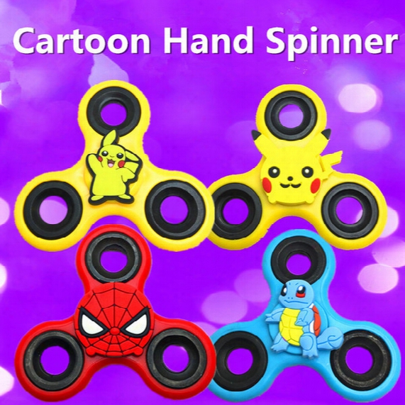 New Designer Cartoon Funny Finger Toy Plastic Edc Hand Spinner For Autism And Adhd Anxiety Stress Relief Focus Toys Gift Hfa046