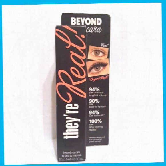 New Makeup They're Real Beyond Mascara 8.5g Black Color Free Shipping