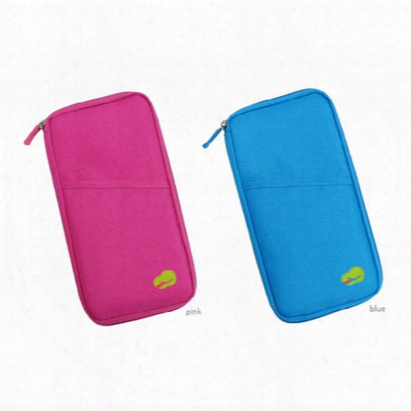 New Passport Holder Organizer Wallet Multifunctional Document Package Candy Travel Wallet Portable Purse Business Card Holder 10pc