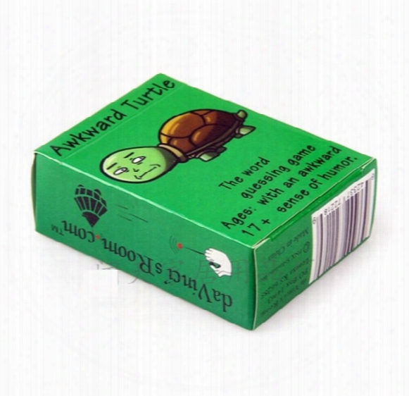 Novelty Playing Cards Game Awkward Turtle The Adult Party Word Game With A Crude Sense Of Humor English Word Guessing Game B1173