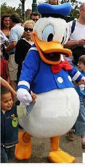 Professional Cartoon,donald Duck Cartoon Mascot Costume Suit,adult Size