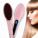 2016 New Hair Brush Auto Fast Hair Straightener Comb Irons With LCD Display Electric Straight Hair Comb Straightening