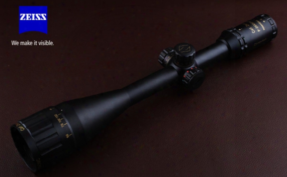 2017 Carl Zeiss 6-24x50 Golden Marking Optics Riflescope Hunting Scope Tactical Gear Red And Green Illumination Airsoft Air Rifle