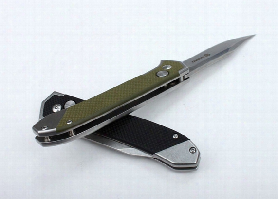 440c Ganzo G719 G719-b Tactical Pocket Ganzo Folding Knife 440c Blade G10 Handle Auto Lock 58hrc Hardness