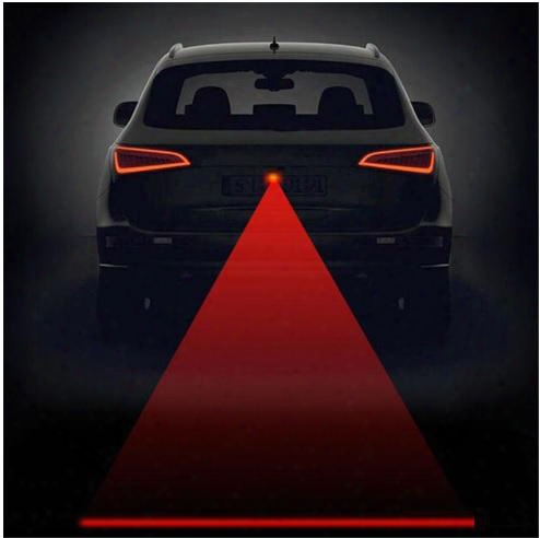 Auto Tail Laser Led Anti Collision Rear-end Car Laser Tail 12v Led Car Fog Light Auto Brake Auto Parking Lamp Rearing Car Warning Light
