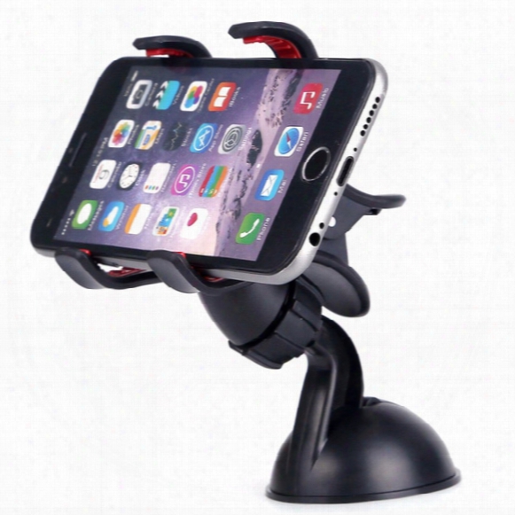 Car Phone Holder 360 Degree Phone Stand Windshield Mount Bracket With Suction Cup For Mobile Phone Car Holder