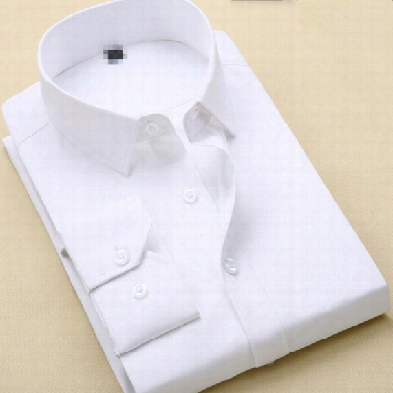 Career Suits Men Long Sleeve Shirt Custom White Groom Wedding Shirt Shirt Good Quality Business Formal Occasions Shirt
