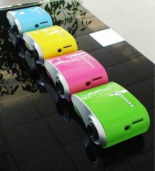 Cheap Mini Projector Pico Projector For Home Theater Education 480*320 Mobile Phone Tablet Pc Vehicle Video Kids Gift
