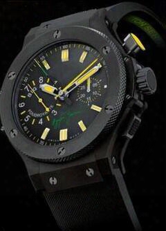 F1 Limted Edition Rattrapante Ayrton Senna Automatic Men&#039;s Watch Bang Wristwatch Rubber