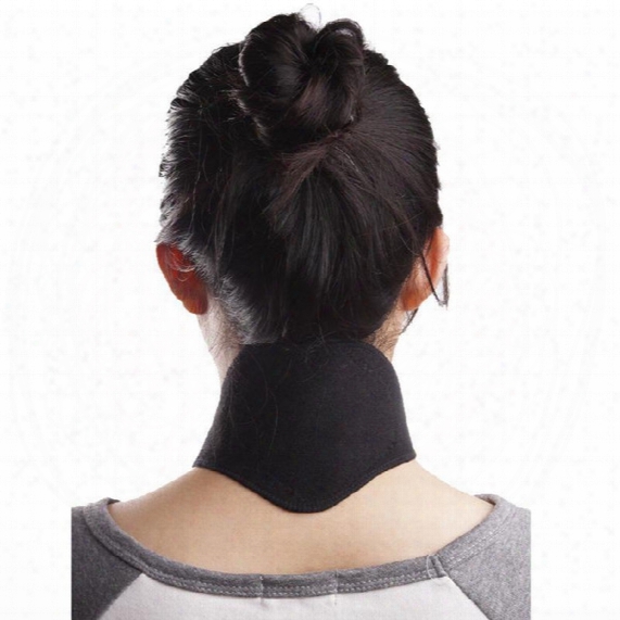 Factory Price!!! 500pcs Health Care Self Heating Tourmaline Magnetic Neck Heat Therapy Support Belt Wrap Brace Massager Free Shipping