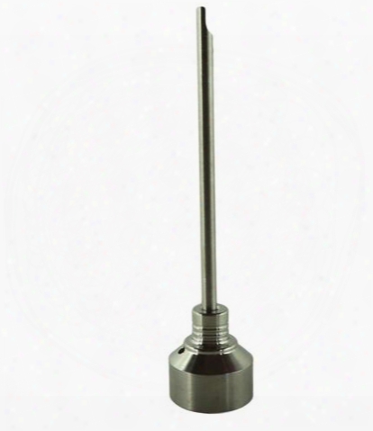 G2 Titanium Carb Cap Tool Domeless Titanium Nail Titaniumti Nail 10mm 14mm 18mm Titanium Dab Tool With Carb Cap Dabber For Glass Bongs