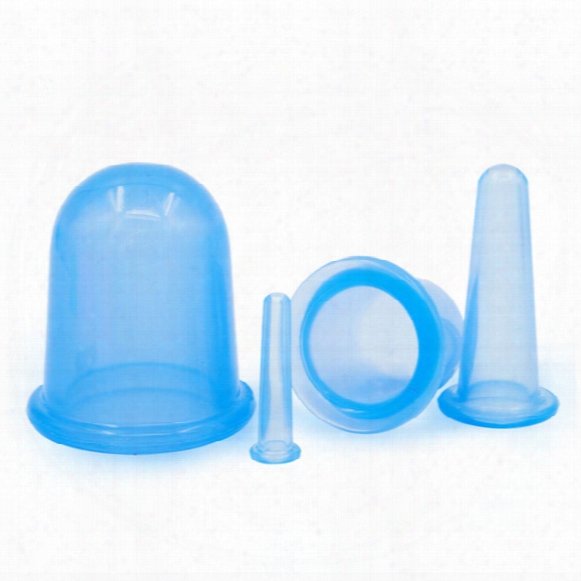 Health Care Massager Body Anti Cellulite Silicone Vacuum Massager Cupping Cup Set Massage Relaxation For Eye Face Back Acupuncture Aa