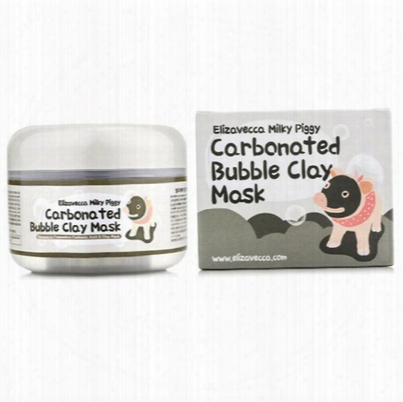 Hot!!! Makeup Milky Piggy Carbonated Oxygen Bubble Clay Mask Remove Blackhead Acne Purifying Pores Face Care Facial Sleeping Mask Elizavecca