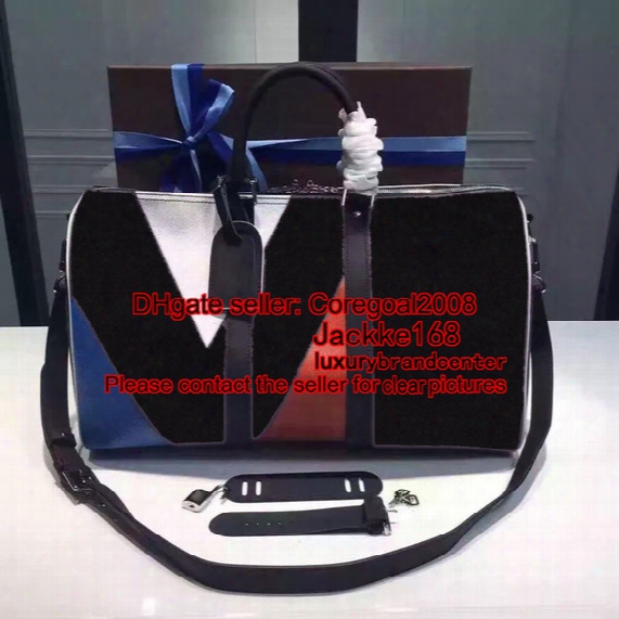 Keepall Bandoulire 45 Regatta N41617 Keepall Voyager M43038 Mens Travel Bag Weekend Duffle Bag Luxury Brand Bag Carry On Gym Handbag