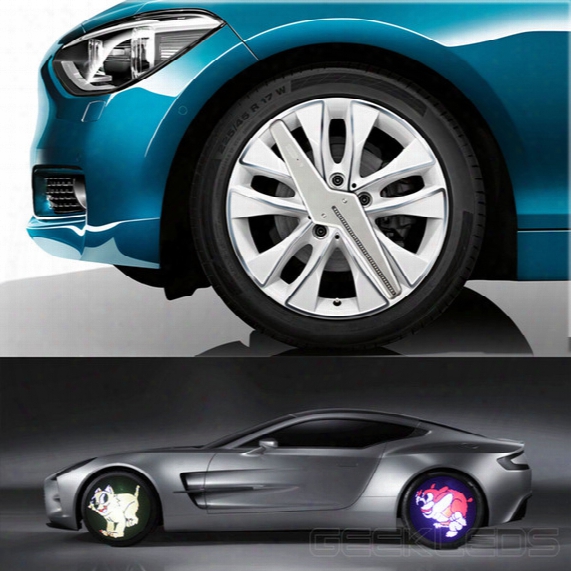 Latest Hot Selling Car Wheel Led Light 40 Leds Rgb Color Gif Animation Li-battery Diy Programmable Video Demo Instructioin Factory Wholesale