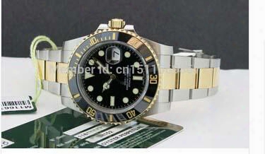 Luxury Watches Sapphire 40mm Stainless Black Ceramic Original Box File 116613 Automatic Sport Mens Watch Men's Wrist Watch