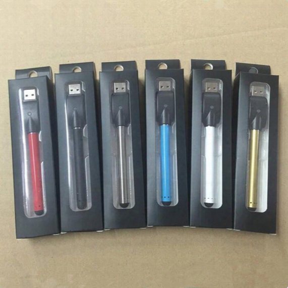 Mini Ce3 Vape O Pen Battery 510 Thread Slim Bud Touch 280mah Batteries With Mini Usb Charger E Cigs Cartridges Wax Oil Pens