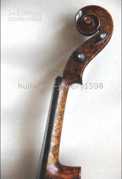 Special Hand-and Varnished Violin &quot;artist Carved Scroll / Top / Back&quot;made / Hand Varnished Violin &quot;artist Carved Scroll / Top / Back&quot;
