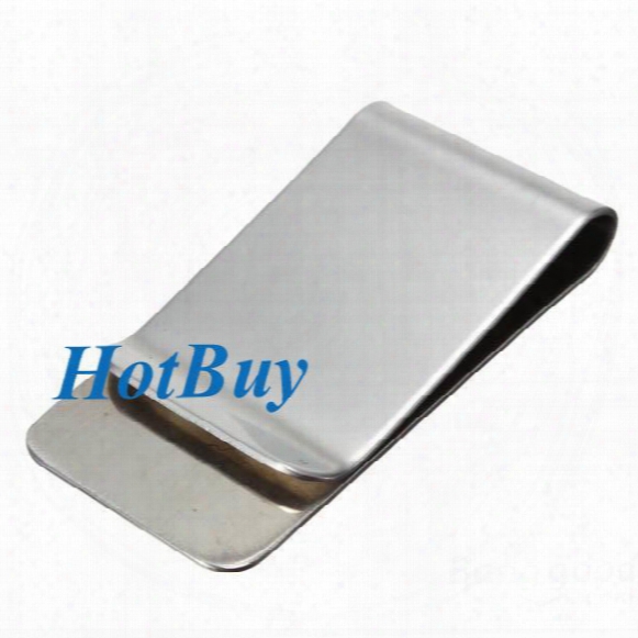 Stainless Steel Wallet Creative Money Clip Credit Card Money Holder Mens Gift #3661