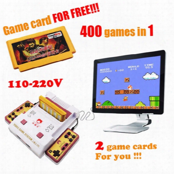 Subor D99 Game Machine Nostalgic Original Video Games Console Player With Free 400 Games Play Card Original Tv Game Player