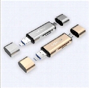Type C OTG TF SD Card Reader 3 in1 USB2.0 USB3.1 Memory Card Readers for Android Phone Macbook Windows New Arrival