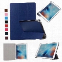 Ultra Slim 3 Fold Tri-Fold Flip Magnetic Smart Case With Auto Sleep/Wake Back Case For iPad Pro 10.5 2017 9.7