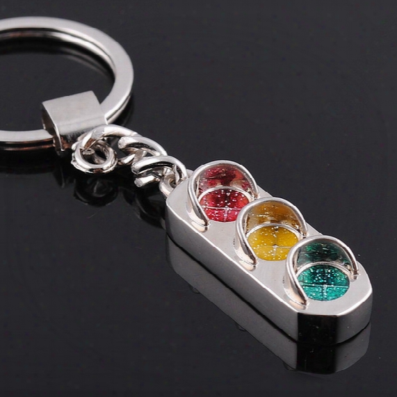 Traffic Light Keychain Alloy Car Key Ring Wedding Favors And Gifts Wedding Souvenirs Wedding Supplies Dhl Free Shipping
