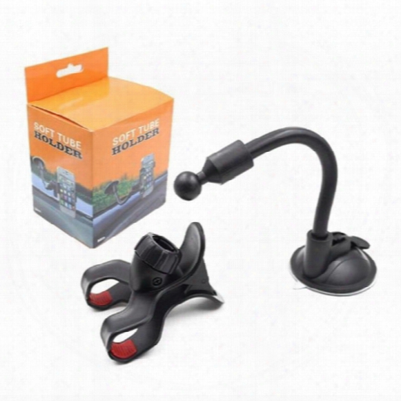 Universal Car Holder 360 Degree Rotation Car Holder For Smart Phone Pds Gps Camera Recoder With Retail Box